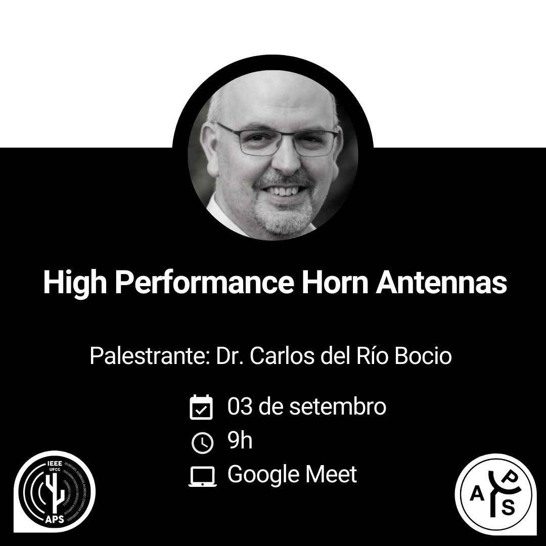 Palestra High Performance Horn Antennas por Carlos del Ro Bocio